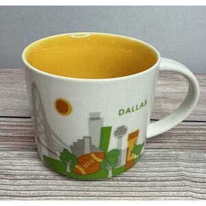 Starbucks You Are Here Series  Dallas Coffe Tea Mug 2017